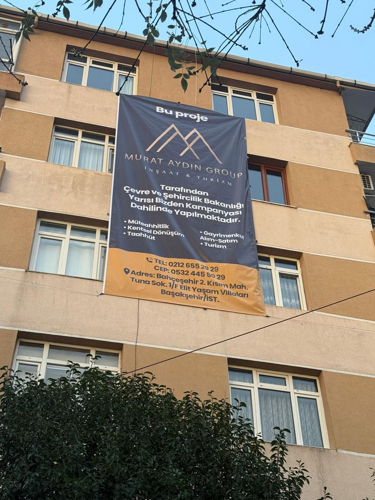 Yarısı Bizden kampanyası kapsamındaki projemiz